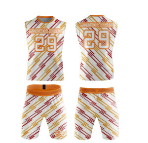 Uniforme de football 7 contre 7 de haute qualité OEM, uniforme sublimé pour les matchs 7v7, uniforme à capuche 7v7, maillot et short 7V7 - Product Image 2