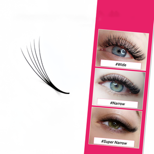 Charmlash <b>Mink</b> <b>Lashes</b> Wholesale With Custom Logo Narrow Premade Fans Eyelashes Volume <b>Lashes</b> Time Saving Short Sharp STEM - Product Image 5