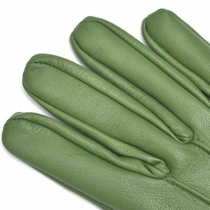 Men best QualityWaterproof Plush Lined Warm Leather Hand Wear Fashionable Sheep Leather Driving <b>Gloves</b> With UV Protection - Product Image 5