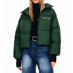 Custom Color Women Puffer Jacket Fashion Clothing Women Puffer Jacket Windproof Women Puffer Jacket - Product Image 1