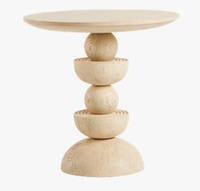 Table d'appoint classique en bois massif de qualité supérieure, table d'appoint traditionnelle pour salon, disponible à un prix abordable
