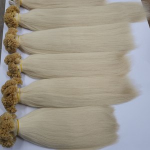 Vietnamese Luxury Virgin Flat Tip Hair Extensions 100% Human Hair Wholesale Invisible Natural Tip Machine Double Weft All Colors - Product Image 3