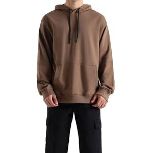 Sweat-shirt à capuche en coton pour homme, doux et respirant, avec cordon de serrage réglable, manches longues, décontracté et confortable - Product Image 1