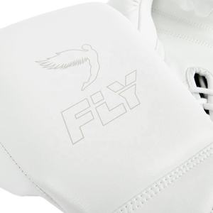 ถุงมือชกมวย Oem White Fly แบบกำหนดเอง หนังแท้ 100% ขายส่ง น้ำหนักเบา สำหรับฝึกซ้อมและแข่งขัน สำหรับผู้ใหญ่และศิลปะการต่อสู้ - Product Image 5