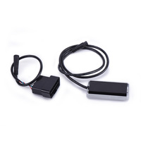 Nouveau compteur de régime OBD2 et jauge de température de l'eau Shadow - Aluminium, ajustement universel