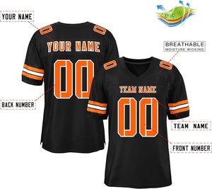 Custom College Football Jersey Manufacturer 100% Polyester Heat Transfer Breathable Short UV Protection Team Sportswear Bulk - Product Image 4
