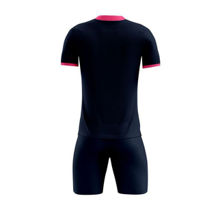 Tenue de football personnalisée avec logo d'équipe, maillot et short, séchage rapide, respirant, vêtements de sport athlétiques pour les matchs de ligue - Product Image 2