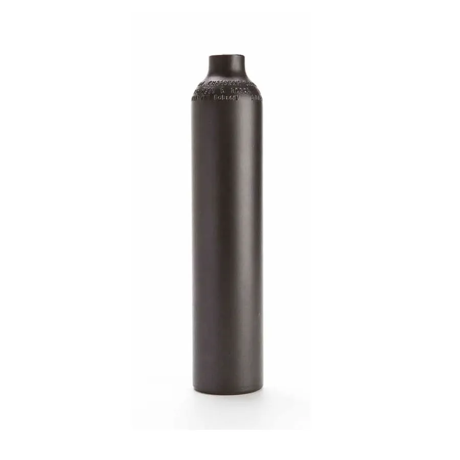 High Grade 290ml (18ci) Round Base Aluminum Gas Cylinder Bottles Empty Cylinder Tank