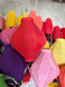 Export Quality Handmade Silk <b>Lanterns</b> Vietnam <b>Bamboo</b> <b>Lantern</b> Silk <b>Lanterns</b> Decorative Silk <b>Lanterns</b> For Hotel Decor - Product Image 6