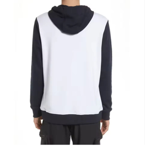 เสื้อฮู้ดดี้ผู้ชายแบบสวมหัว รุ่นใหม่ ระบายอากาศได้ดี สกรีนโลโก้ได้ตามต้องการ ตัดเย็บแบบคัลเลอร์บล็อก ทรงปกติ ผ้าฝ้าย 100% กันลม เหมาะสำหรับฤดูหนาว - Product Image 4