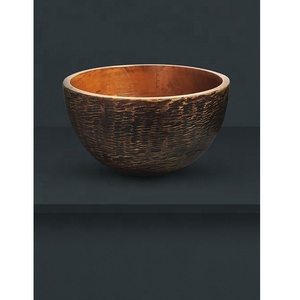 Bol en bois et salade de haute qualité, pour Fruits écologiques bol de haute qualité, produit vendu pour hôtel à domicile et Restaurant - Product Image 2