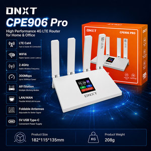 DNXT 4g lte wifi router LTE Cat4 2.4GHz 4g router with sim card WiFi6 300Mbps modem sim card LCD AP modem internet Home Use - Product Image 2