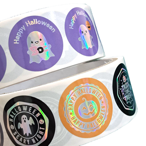 Rollo de papel texturizado de alta calidad, pegatina de sellado para sushi, 1 pulgada, 200 unidades - Product Image 5