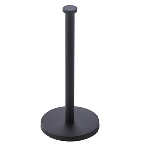 Modern Matte Black Stainless Steel <b>Paper</b> Towel Holder For <b>Kitchen</b> Heavy Duty Weighted Base Standing <b>Kitchen</b> Roll Dispenser - Product Image 3