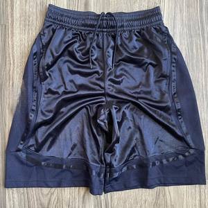 Shorts de sport pour homme 100% coton avec poche latérale élastique, séchage rapide, respirant, pour entraînement fitness, basketball, style décontracté - Product Image 3