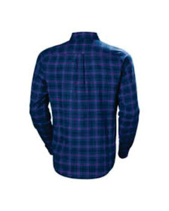 Camisa de Franela a Cuadros para Hombre, Manga Larga, Cuello Clásico, 100% Algodón, para Otoño, ODM, 180g - Product Image 2