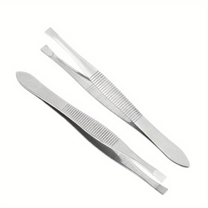 Eyebrow Tweezers <b>Pointed</b> Tip Modern Style Durable Hair <b>Removal</b> <b>Tool</b> for Perfect Eyebrow Shaping and Facial Grooming - Product Image 5
