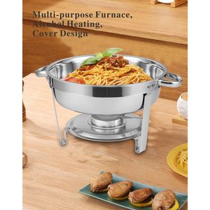 Attrezzature per il riscaldamento e la tenuta del Buffet di 2 pz/set per la ristorazione domestica ed esterna - Product Image 4