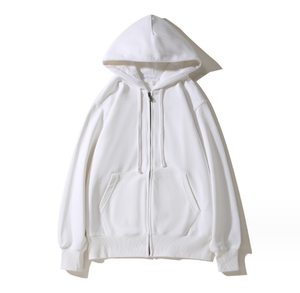 Sweat à capuche unisexe en molleton brossé mélangé coton 400 GSM, coupe oversize, poche kangourou, style décontracté streetwear - Product Image 2