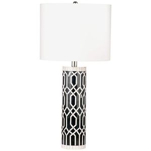 Lámpara Elegante con Incrustaciones de Hueso, Luminaria Decorativa Clásica Hecha a Mano, Ideal para Diwali, Dormitorio, Sala de Estar, Oficina, Interior - Product Image 1