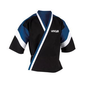 Kimono de Jiu Jitsu al por mayor con logotipo personalizado, 100% algodón, transpirable, para práctica de artes marciales, camisa de karate para hombre - Product Image 6