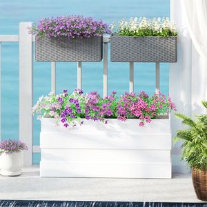 Jardinera Elevada Galvanizada Extra Grande para Macetas de Exterior - Product Image 6