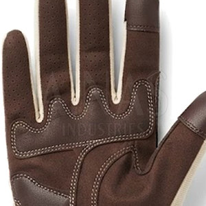 Gants d'équitation de haute qualité, en cuir synthétique, compatibles avec les écrans tactiles, légers, avec logo personnalisé - Product Image 5