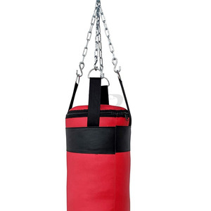Nouveaux sacs de frappe pour hommes et femmes, en cuir PU et PVC, avec chaînes, pour MMA et boxe, pour la gym et le fitness. - Product Image 2