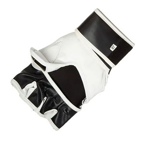 Guantes de entrenamiento MMA de medio dedo hechos con el mejor material, diseño de logotipo personalizado, guantes de MMA de cuero PU - Product Image 6