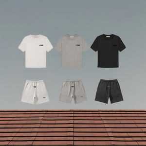Conjuntos de Camisetas para Hombre Essenti SS22 de Alta Calidad Personalizadas, Diseño de Letras Grandes en Algodón Grueso, Transpirables para Verano - Product Image 4