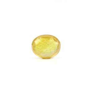 Saphir Jaune Taille Ovale Libre 4,45 Carats, Pierre Précieuse Alexandrite Tourmaline Premium pour Bijoux Fins - Product Image 2