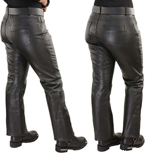 Pantalones de Cuero Deportivos Samroz para Hombre, Pantalones Vaqueros Occidentales de Piel de Vacuno de Primera Calidad, Hechos a Mano, con Diseño y Logotipo Personalizables - Product Image 3