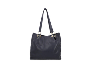 Women's Solid Color PU <b>Tote</b> <b>Bag</b> Minimalist Open Top Daily Use All Seasons <b>Zipper</b> closure handbag - Product Image 5