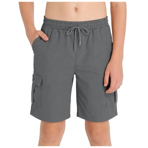 Shorts cargo décontractés pour hommes, tissés, taille mi-haute, confortables, respirants, séchage rapide, coupe ample, pour l'été - Product Image 3