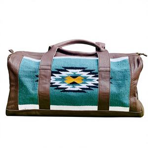 Bolsa de Viaje de Cuero Hecha a Mano, con Cierre de Cremallera, Tamaño Personalizado, Gran Capacidad, de Lujo, para Ropa y Uso Diario - Product Image 1