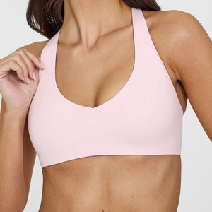 Conjunto Deportivo de 2 Piezas para Mujer, Talla Grande, Sujetador Deportivo y Pantalones Cortos de Compresión, Ropa Deportiva, Fitness, Yoga, Diseño Sólido sin Costuras - Product Image 4