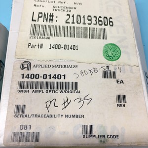 2 AMAT 1400-01401 เซ็นเซอร์แอมพลิฟายเออร์ออปติก - อุปกรณ์และอะไหล่เซมิคอนดักเตอร์ระดับโลกที่เชื่อถือได้ - Product Image 3