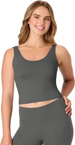Aura Cooldri – Lot de 3 débardeurs courts pour femme avec soutien-gorge intégré, anti-humidité, pour le sport, l'entraînement, la gym et le yoga - Product Image 4