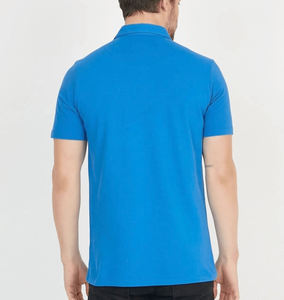 Chemises polo pour hommes grandes tailles personnalisées de haute qualité, logo personnalisé, couleur unie, séchage rapide, légères et respirantes. - Product Image 2