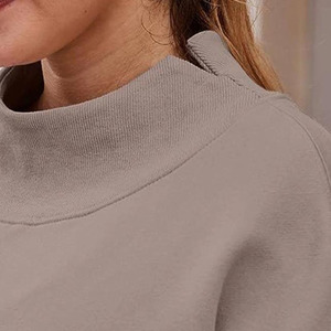 Sudadera Personalizada de Cuello Redondo, Unisex, de Forro Polar, Manga Larga, Transpirable, Ecológica, de Secado Rápido, Color Gris, Corte Regular - Product Image 3