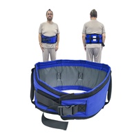 Fabrication ISO13485, ceinture de soutien pour les patients, ceinture avec poignée pour faciliter l'entraînement debout et la marche pour les fauteuils roulants