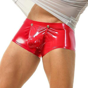 Premium Genuine <b>Leather</b> Men's Mid-Rise <b>Underwear</b> Adjustable Waist Quick Dry Waterproof Stylish Fashion Wear for Wholesale - Product Image 3