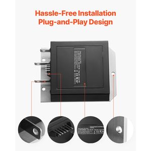 Controlador de Velocidad para Carro de Golf de 36V 350A, Reemplazo de Motor de CC para Carros EZGO de 1994-2019, Protección con Clasificación IP65 - Product Image 6