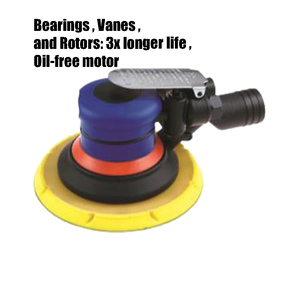Random Orbital Sanders 12000RPM 2.5mm&3/22"(2.5) 2 (0.9) Air <b>Tools</b> Air Sander Central-Vacuum AE3600-C5&AE3600-C6 - Product Image 1