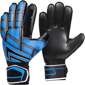 Gants de gardien de but à forte adhérence, double protection des poignets, pour enfants, jeunes et adultes, gants de gardien de but de football - Product Image 3