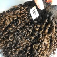Pixel Curl Piano Color 14 pulgadas y 16 pulgadas SDD 100% Cabello humano vietnamita