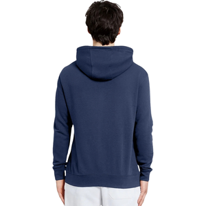 Sweat à capuche pour homme avec cordon de serrage, coupe classique, poche kangourou, manches longues, logo sur la poitrine, personnalisable, vente en gros, fabricant OEM, fournisseur B2 - Product Image 1