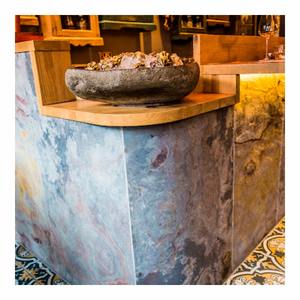 Feuille de placage en pierre flexible de haute qualité de feuille de placage de fibre d'ardoise à vendre au prix de fabrication des meilleurs exportateurs de qualité - Product Image 5