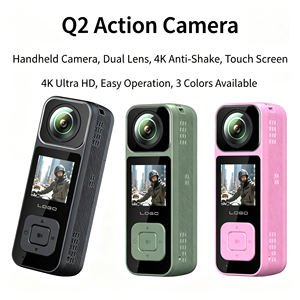 IFA03 Q2 Caméra d'action 4K légère anti-vibrations pour activités de plein air, mini caméra d'action portable, caméra d'action étanche - Product Image 2