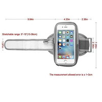 Brassard de Sport en plein air pour téléphone portable, étui imperméable pour Samsung Galaxy S21 S20 A10S A51 note 10